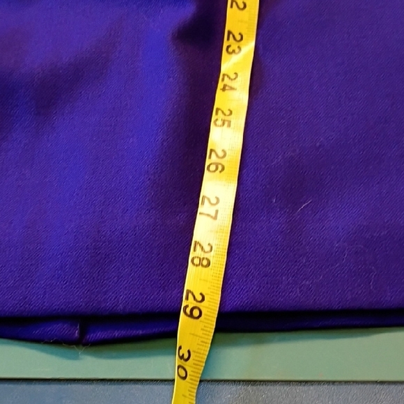 Chic Royal Blue Women's 10P Wool Suit - Picture 11 of 13